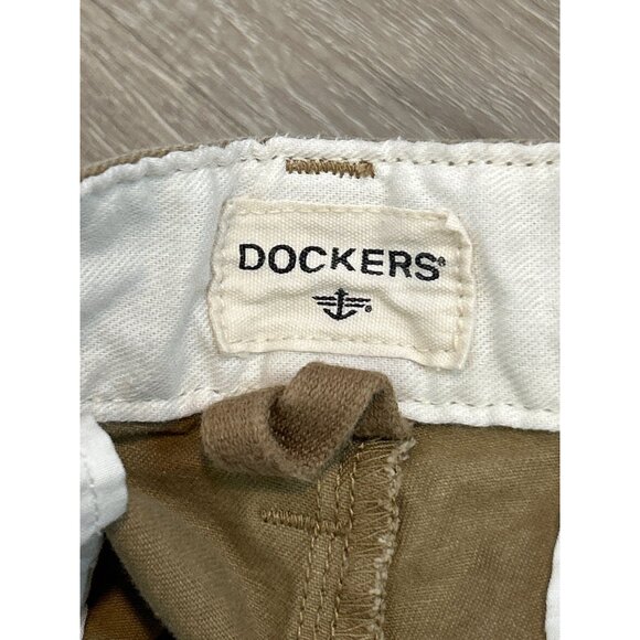 2/$30 Dockers Golf Shorts Mens khaki Tennis Preppy Relaxed Fit Frisbee size 41 - Picture 7 of 10